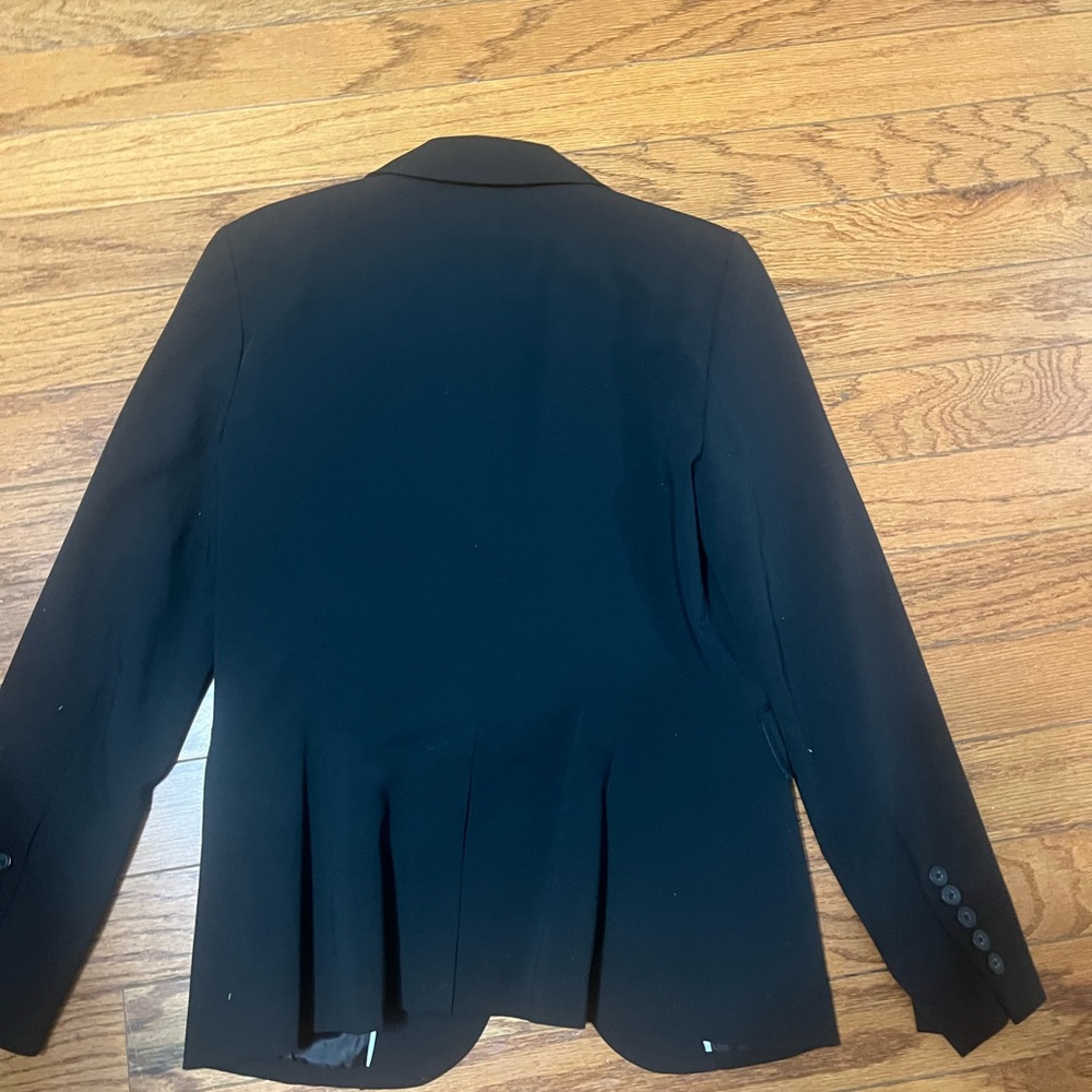 Worthington Black Women's Tailored Blazer with Back Pleats
